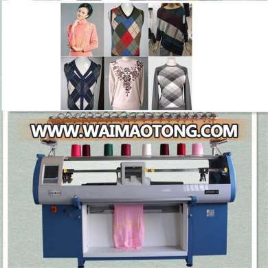 Multi Gauge Automatic Sweater Flat Knitting Machine